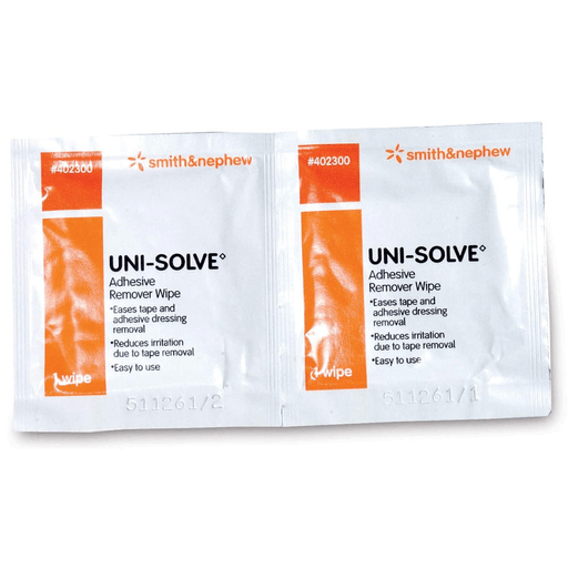 Uni-Solve™ Adhesive Remover, 2½ x 2½ Inch Wipe | Quantity - 1x CS