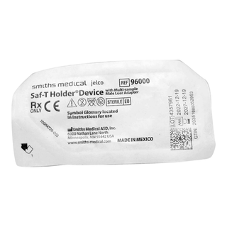 Jelco™ Saf-T Holder® Blood Transfer Device for use with Blood Collection Sets | Quantity - 1x CS