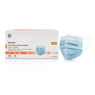 McKesson Procedure Masks, ASTM Level 3 | Quantity - 1x CS