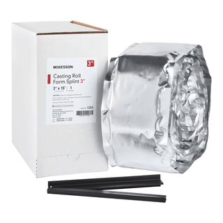 McKesson White Casting Roll Form Splints, 3 Inch x 5 Yard | Quantity - 1x BX