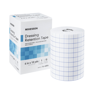 McKesson Nonwoven Fabric Dressing Retention Tape, 4 Inch x 10 Yard | Quantity - 1x BX