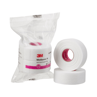 3M™ Medipore™ H Cloth Medical Tape, 1 Inch x 10 Yard, White | Quantity - 1x PK
