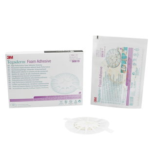 3M™ Tegaderm™ High Performance Adhesive w/ Border Foam Dressing, 13.9 x 13.9 cm | Quantity - 1x CS