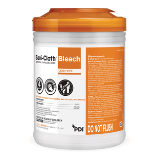 Sani-Cloth® Surface Disinfectant Cleaner Bleach Wipe, 75 Wipes per Canister | Quantity - 1x CN