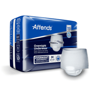 Attends® Overnight Underwear with Extended Wear Protection, Medium | Quantity - 1x BG
