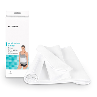 McKesson Three-Panel Abdominal Support, Small / Medium | Quantity - 1x EA