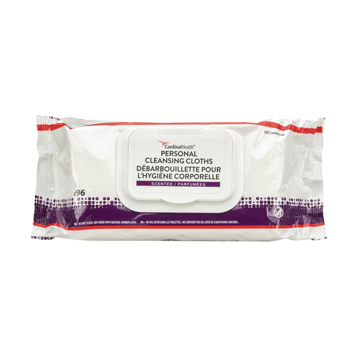 Cardinal Health™ Personal Cleansing Cloths, Nonflushable | Quantity - 1x PK