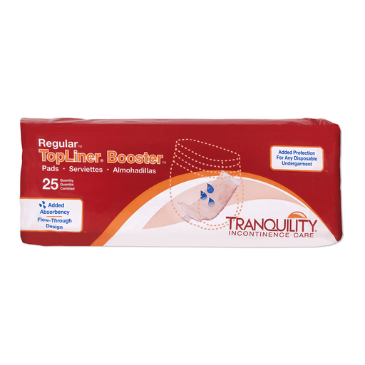 TopLiner™ Added Absorbency Incontinence Booster Pad, 2¾ x 14 Inch | Quantity - 1x CS