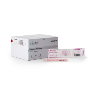 McKesson Argent™ Disposable Biopsy Punches, 5.0 mm | Quantity - 1x BX