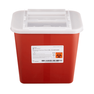 McKesson Prevent® Sharps Container, 2 Gallon, 10-1/4 x 7 x 10-1/2 Inch | Quantity - 1x CS