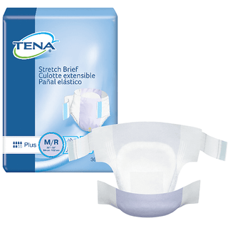 Tena® Stretch™ Plus Incontinence Brief, Medium | Quantity - 1x PK