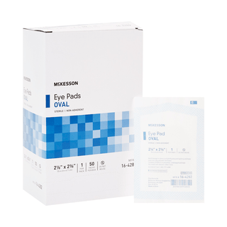 McKesson Eye Pad, 2-1/8 x 2-5/8 Inch | Quantity - 1x PK