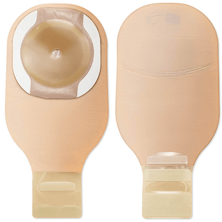 CeraPlus™ One-Piece Ultra-Clear Ostomy Pouch, Cut to Fit up to 64 mm Stomas | Quantity - 1x BX