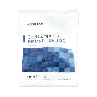 McKesson Deluxe General Purpose Soft Cloth Instant Cold Pack, 6.8 x 9 Inch | Quantity - 1x EA