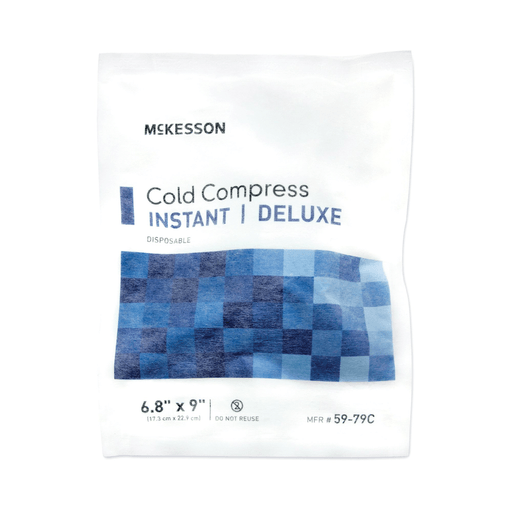 McKesson Deluxe General Purpose Soft Cloth Instant Cold Pack, 6.8 x 9 Inch | Quantity - 1x EA