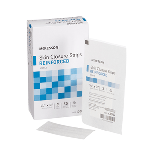 McKesson Skin Closure Strip, ¼ X 3 Inch | Quantity - 1x CS