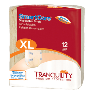 Tranquility SmartCore™ Maximum Protection Incontinence Brief, Extra Large | Quantity - 1x CS