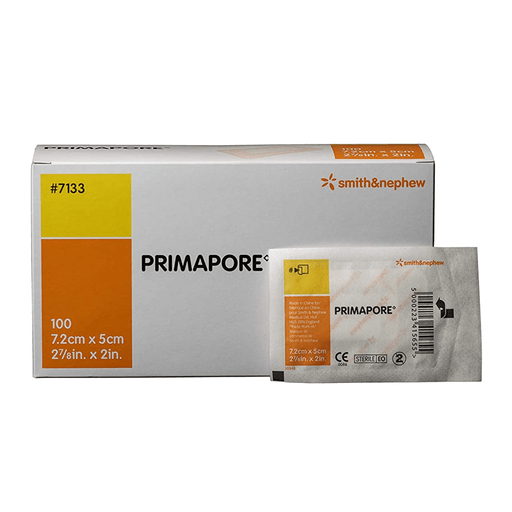 Primapore White Adhesive Dressing, 2 x 3 Inch | Quantity - 1x EA