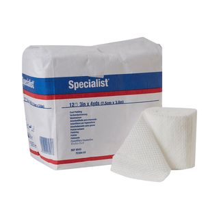 Specialist® White Cotton / Rayon Undercast Cast Padding, 3 Inch x 4 Yard | Quantity - 1x RL