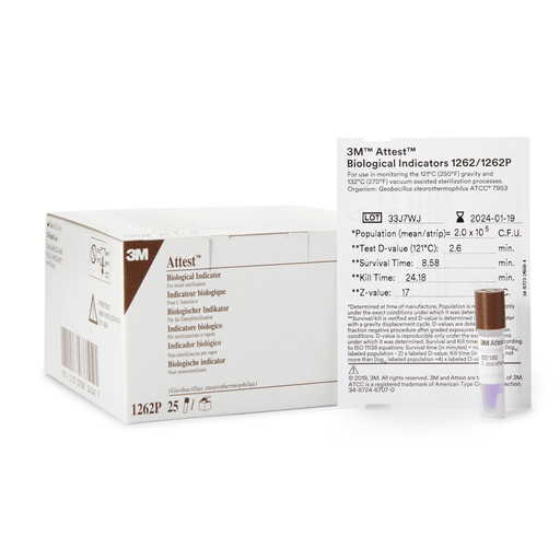3M™ Attest™ Sterilization Biological Indicator Vial | Quantity - 1x BX