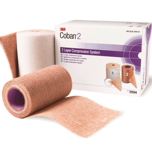 3M™ Coban™ 2 Closure Two-Layer Compression Bandage System, 10 cm x 47 meters | Quantity - 1x BX