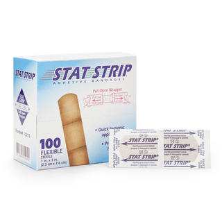 Stat Strip® Adhesive Strip, 1 x 3 Inch | Quantity - 1x BX