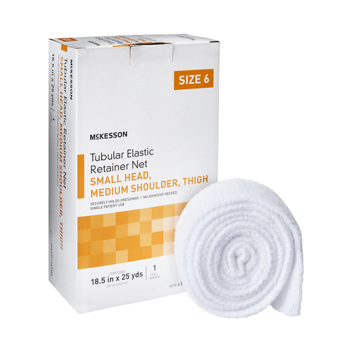 McKesson Tubular Bandage, Small Head, Medium Shoulder, Thigh, 18.5" x 25 Yard | Quantity - 1x BX