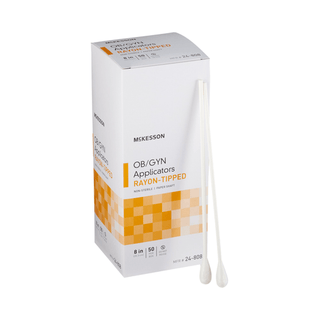 McKesson OB/GYN Swabstick, 8-inch | Quantity - 1x CS