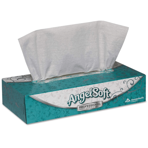 Angel Soft Professional Series Facial Tissue White | Quantity - 1x BX