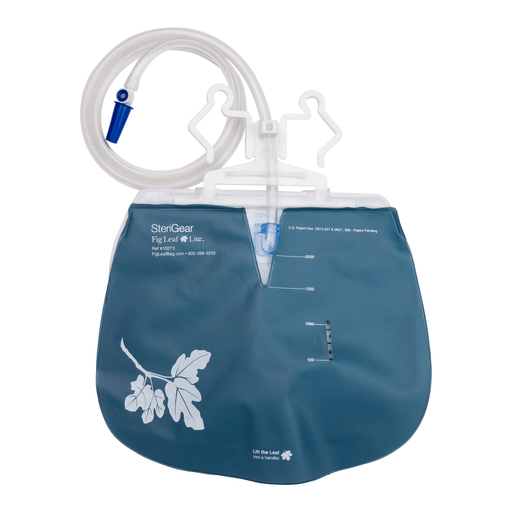 BAG, URO FIG LEAF LITE DRN 2000ML (30/BX) | Quantity - 1x BX