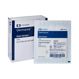 Dermacea™ Sterile Gauze Sponge, 4 x 4 Inch, 12-Ply | Quantity - 1x PK