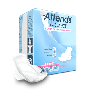 Attends® Discreet Women's Ultra Thin Bladder Control Pad | Quantity - 1x CS