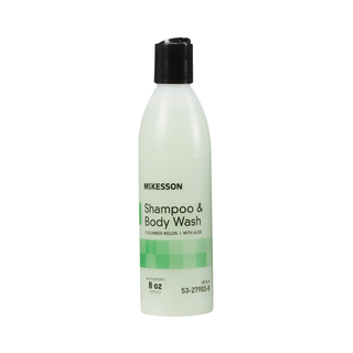 McKesson Shampoo and Body Wash, Cucumber Melon Scent, 8 oz. Squeeze Bottle | Quantity - 1x EA