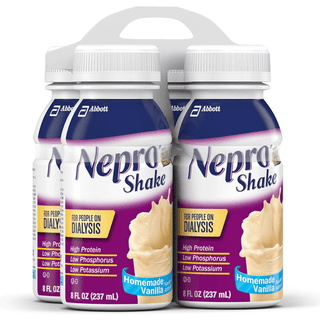Nepro® with Carbsteady® Vanilla Shake for People on Dialysis, 8-ounce bottle | Quantity - 1x PK