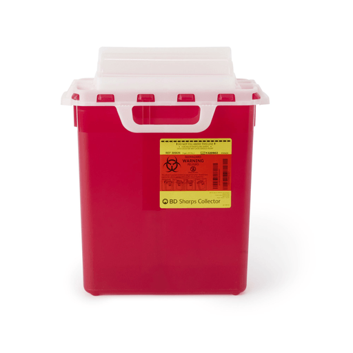 BD Multi-purpose Sharps Container, 16-3/5 x 10-7/10 x 6 Inch | Quantity - 1x EA