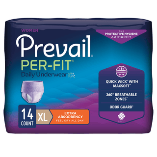 Prevail® Per-Fit® Women Extra Absorbent Underwear, Extra Large | Quantity - 1x BG