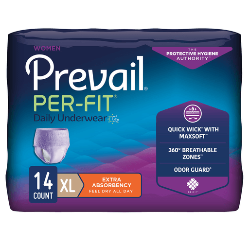 Prevail® Per-Fit® Women Extra Absorbent Underwear, Extra Large | Quantity - 1x BG