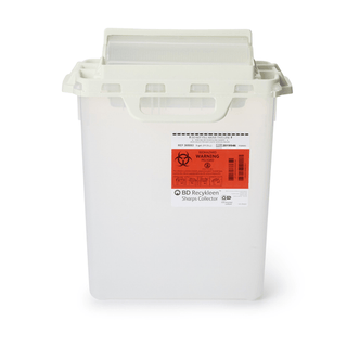 Recycleen™ Multi-purpose Sharps Container, 15-3/4 x 13-1/2 x 6 Inch, 3 Gallon | Quantity - 1x CS