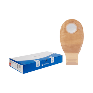 Natura® Transparent Filtered Ostomy Pouch, 12-Inch Length, 2¼ Inch Flange | Quantity - 1x EA