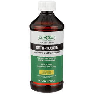 Geri-Care® Guaifenesin Cold and Cough Relief, 16-ounce Bottle | Quantity - 1x EA