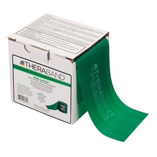 TheraBand® Exercise Resistance Band, Green, 4 Inch x 25 Yard, Heavy Resistance | Quantity - 1x EA