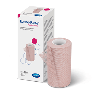 BANDAGE, ECONO-PASTE+ CALAMINE4"X10YD (1/BX 12BX/CS) | Quantity - 1x CS