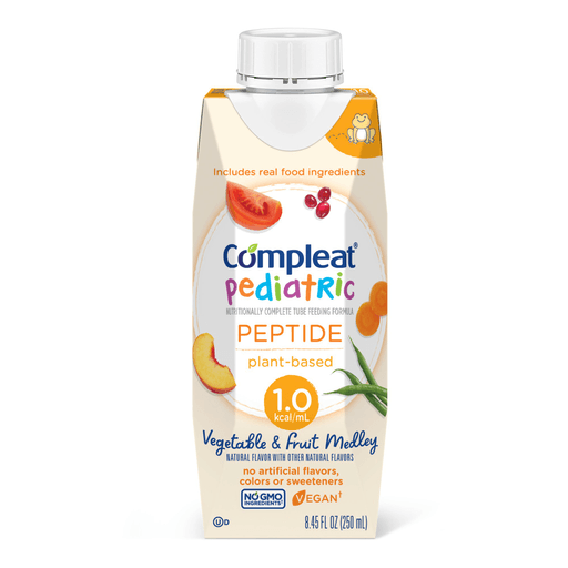Compleat® Pediatric Peptide Plant-Based Tube Feed Formula, 8.45-ounce carton | Quantity - 1x EA