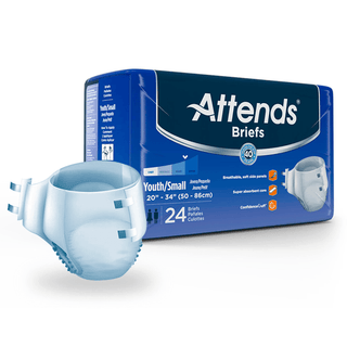 Attends® Briefs Youth/Small | Quantity - 1x CS