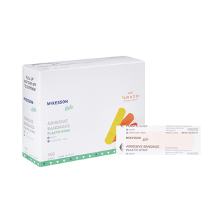 McKesson Kids™ Neon Adhesive Strip, 3/4 x 3 Inch | Quantity - 1x BX