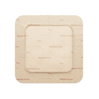 Mepilex® Border Flex Adhesive with Border Foam Dressing, 4 x 4 Inch | Quantity - 1x CS