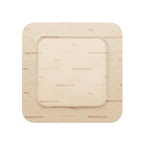 Mepilex® Border Flex Adhesive with Border Foam Dressing, 4 x 4 Inch | Quantity - 1x CS