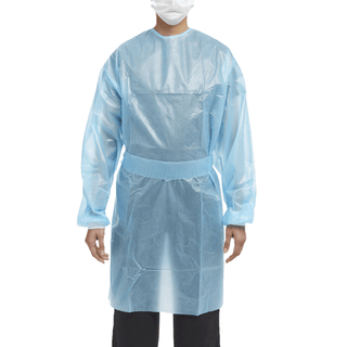 McKesson Full Back Chemotherapy Procedure Gown, Medium | Quantity - 1x BG