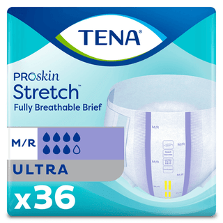 Tena® ProSkin Stretch™ Ultra Incontinence Brief, Medium | Quantity - 1x BG