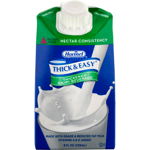 Thick & Easy® Dairy Nectar Consistency Milk Thickened Beverage, 8 oz. Carton | Quantity - 1x EA